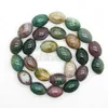 Natural fancy stone bead high quality jasper oval beads