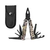 Multifunctional Tool Stainless Steel Foldable Multi Purpose Plier Outdoor Camping Pliers Titanium Black Plier