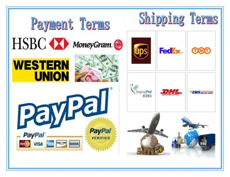shipping and payment