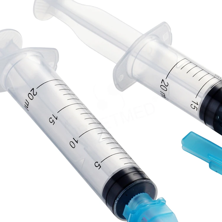 Plastic Retractable Clip Safety Syringe 1ml 3ml 5ml 10ml 20ml Hospital Use Medical Disposable PVC Ce OEM Service GREETMED EOS