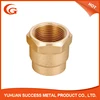 Lead Free Brass fitting Hexagonal Type Copper Connection/Pipe Fitting OEM