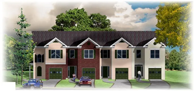 The Burleson 4 Plex Apartment 5 643sq Ft Four The Burleson 4 Plex Apartment 5 643sq Ft