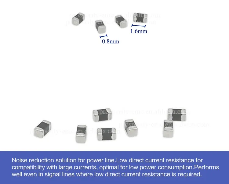 0603 Size 220ohm 2a High Current Smd Ferrite Chip Beads Inductors Buy