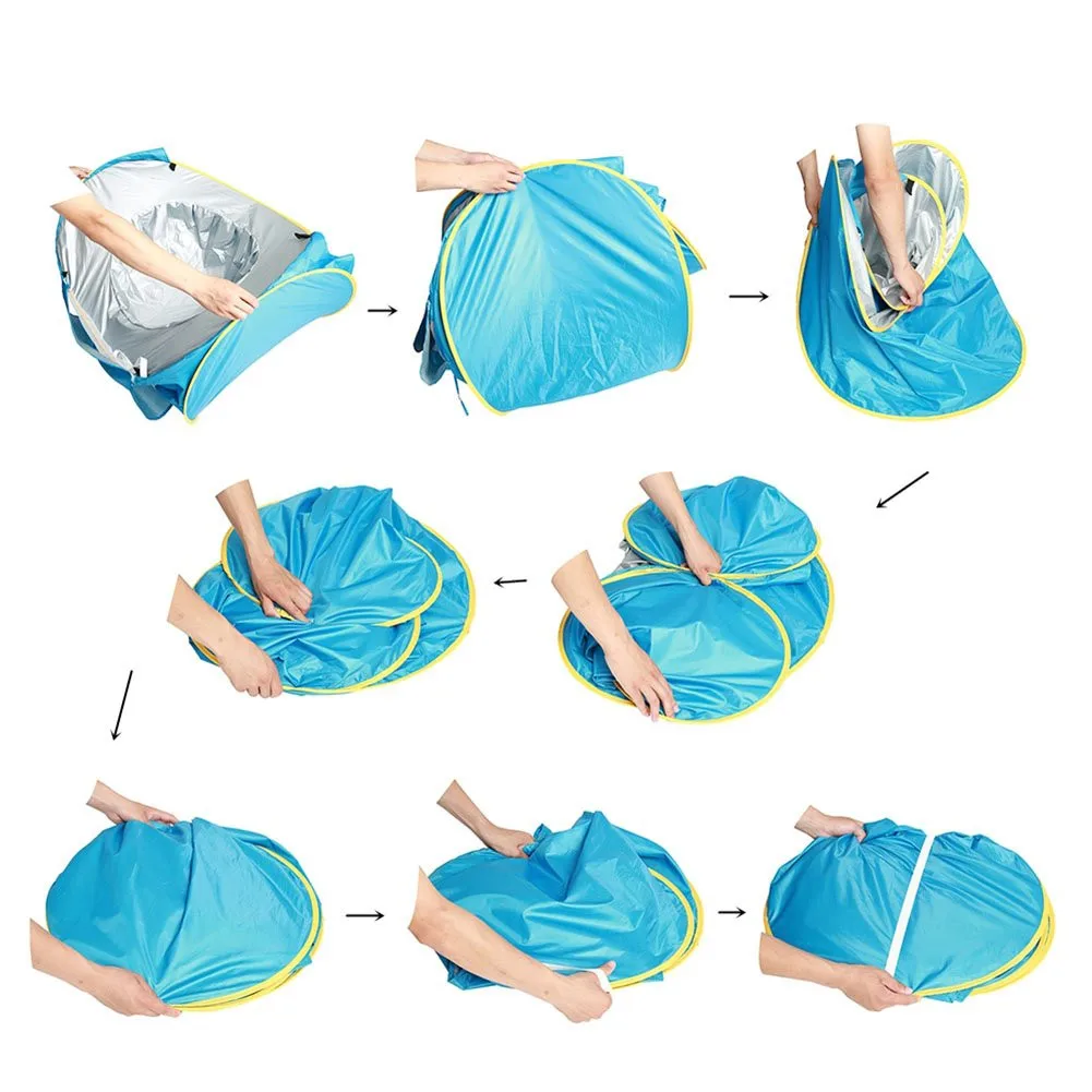 Ultra Pop Up Baby Beach Tentportable Infant Sun Shelter Play Beach