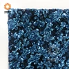 Density Royal Blue Metallic Sequence Sequin Cluster Lace