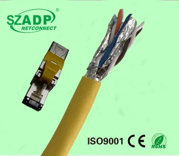 5g Cat.8 Lan Cable 22awg 4pr Lsoh Iso/iec Ethernet Up To ...