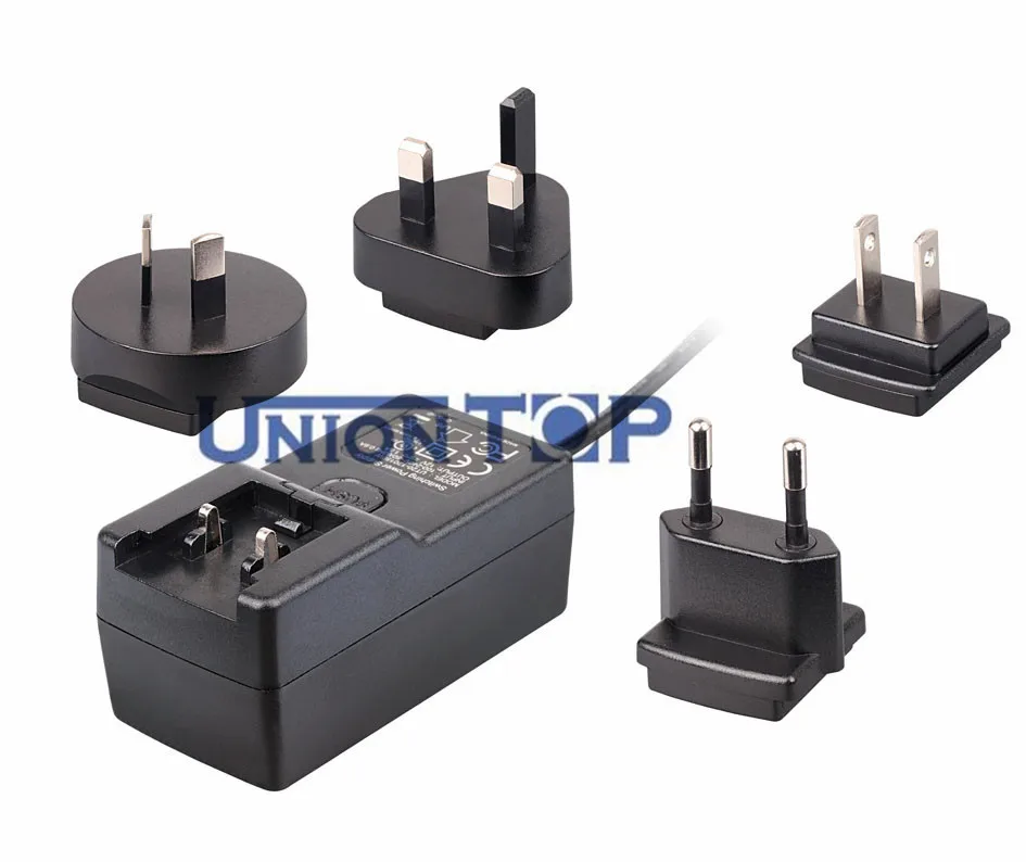 7.2v 2a Ac/dc Interchangeable Plug Power Adapter 14.4w Uk Power Supply