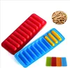 Chocolate baking mold Ice cube ice cube 10 even thumb strip silicone biscuit mold