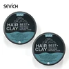 Private label custom Natural Organic Hair Gel Strong Hold matte hair pomade clay for men