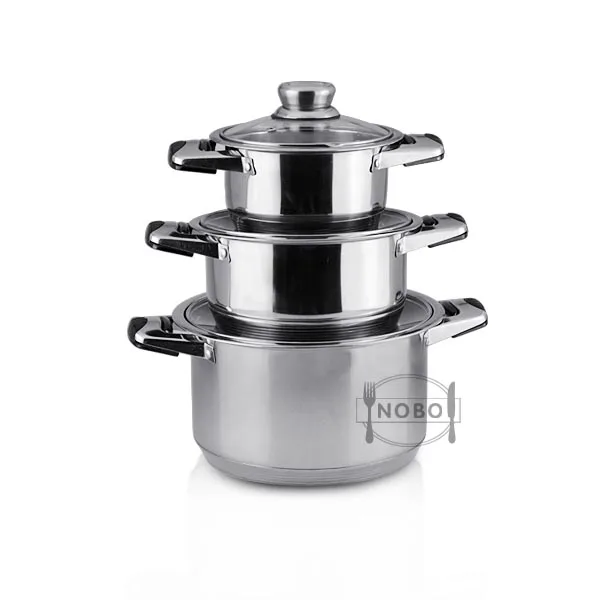 21piece Household Collection Cookware Set Stainless Steel German