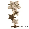 HA1014 hot sale new design five stars chains shoe hardware