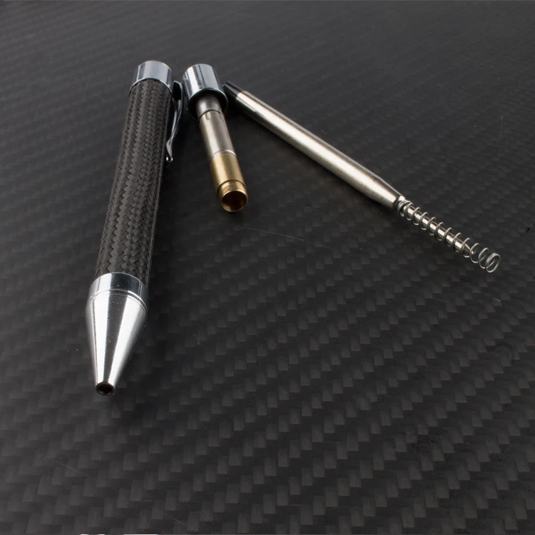 Carbon fiber accessories China Supplier High Luxury Office Accessory Carbon Fibre Carbon Fiber Ballpoint Pen