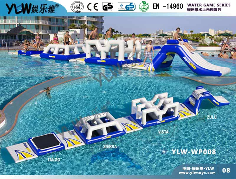 0.9mm PVC tarpolin PLATO water parks,customized made
