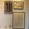 Wall board Decorative Painting Bar Restaurant Clothing Shop Cafe shop picture photo frame wooden