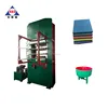 rubber paver tile making machine , rubber tile curing press, recycled paver tile machine