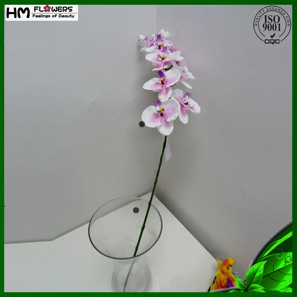 Artificial Silk Orchid Stem Flower Stem Buy Artificial White Orchid