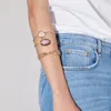 A35 Dvacaman 2019 Fashion Korean Version Of Sweet Light Luxury Zircon-inlaid Zircon pull-up Bracelet Women Jewelry Accessories