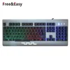 Custom LED Light Professional Key Light up Computer Keyboard for Gamer