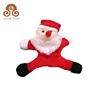 Custom Creative Christmas Decoration Santa Claus Plush Toy Fridge Magnet