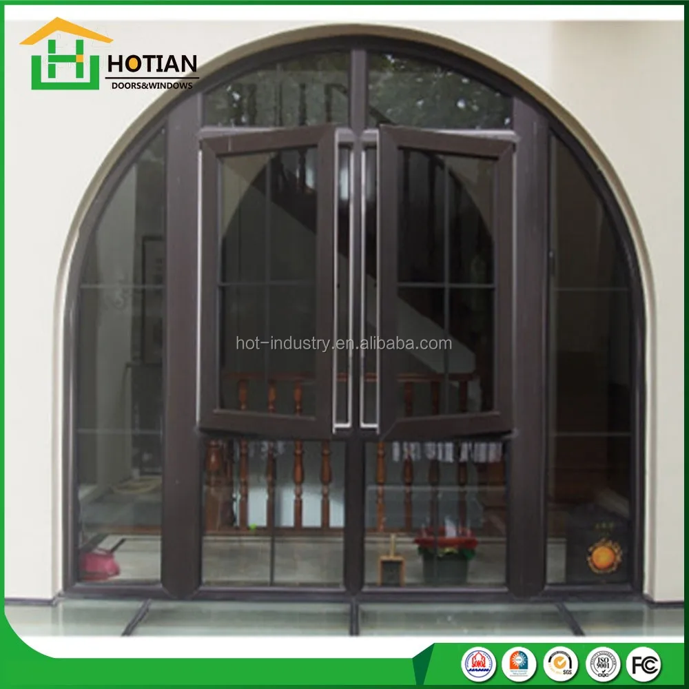 House Exterior Arch Window Designs Soundproof Bangladesh Aluminum