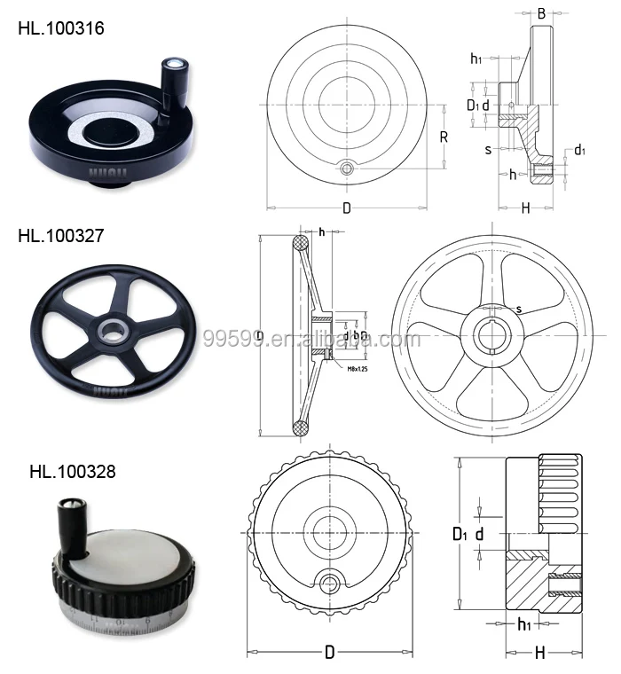30*200mm Milling Machine Replacement Hand Wheel Buy Replacement Hand
