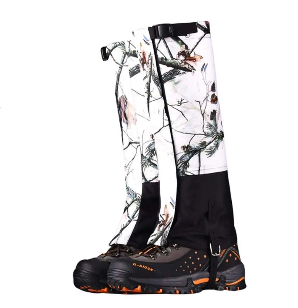 Jili Online Kids Waterproof Gaiters Ski Snow Leg Cover Protector Breathable Outdoor Hiking Walking Climbing Legging Gaiters