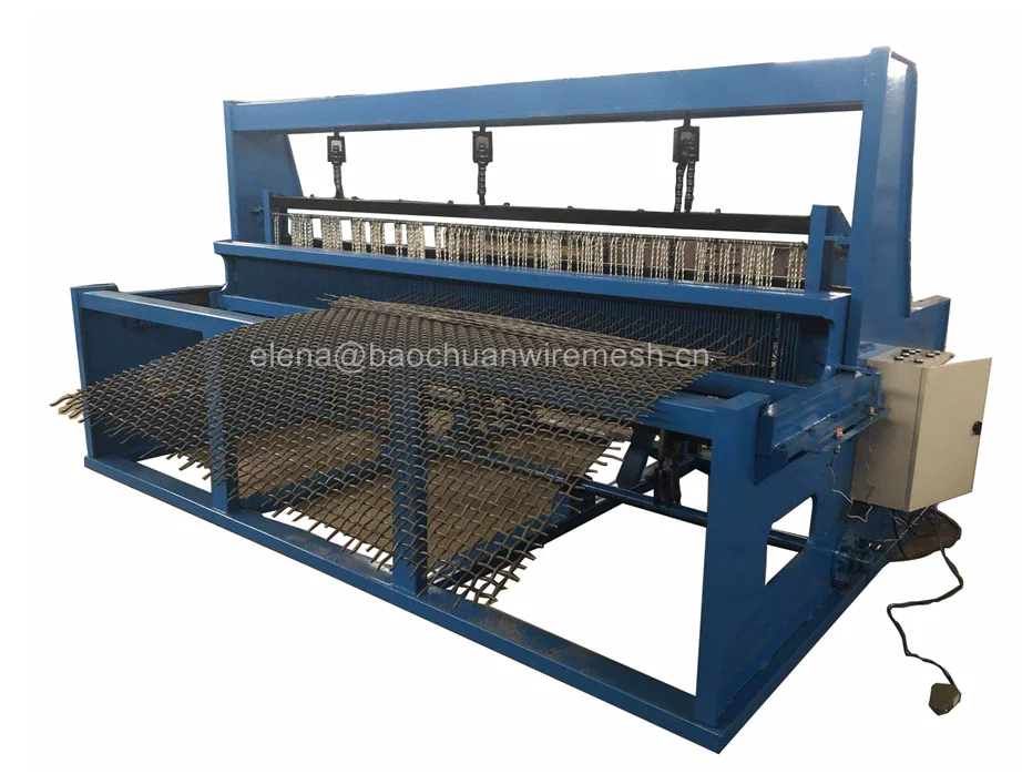 0.4mm12mm Crimped Wire Mesh Making Machine Wholesale And Manufacturer