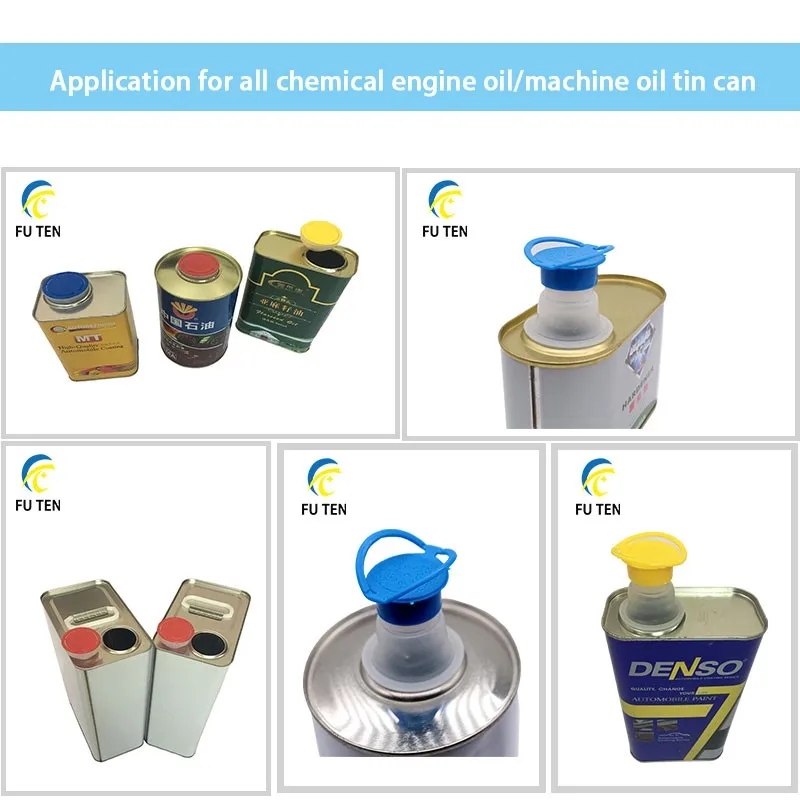 20liter Round Empty Edible Cooking Oil Tin Cans Manufacturer Customized
