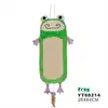 frog animal head cat scratcher for cat scratching with toys pet toys for cat