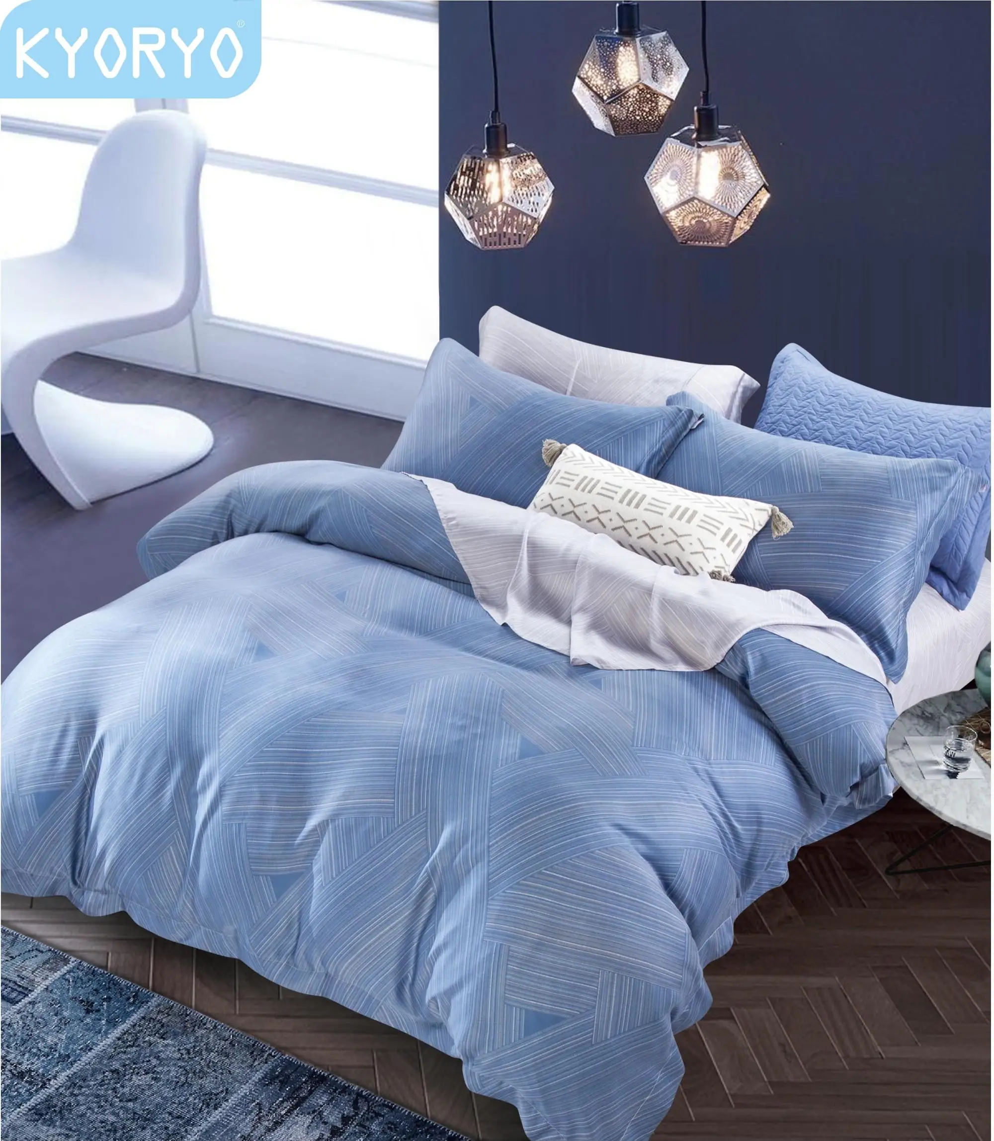 Kyoryo Modal Fabric Summer Use Bed Sheet Cool Summer Quilt Bedding Set