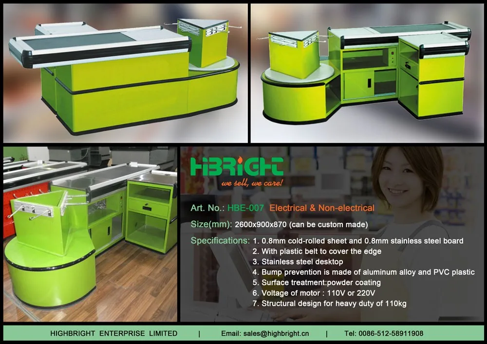 checkout counter