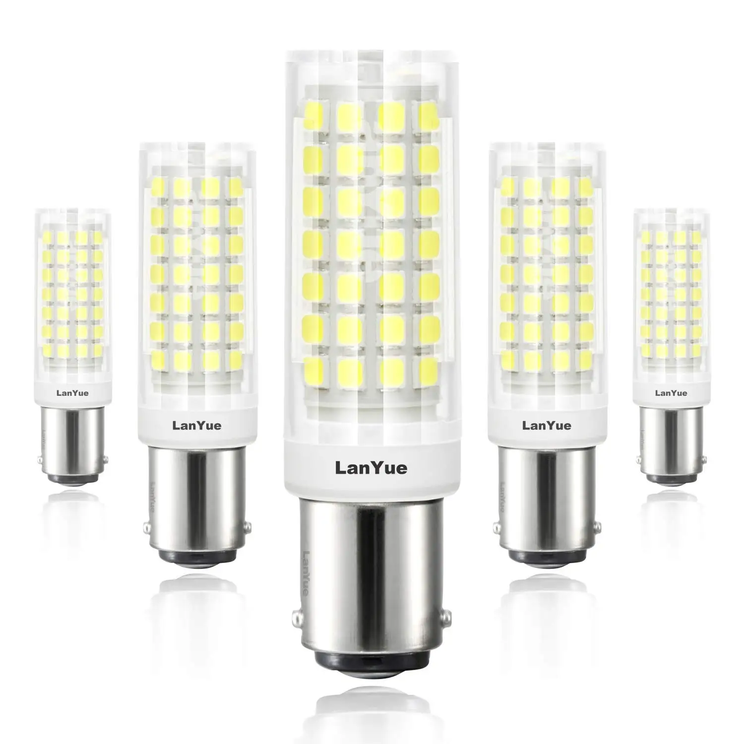 Buy Ba15d led light bulb 120V 6W 60W Equivalent Daylight white ba15d