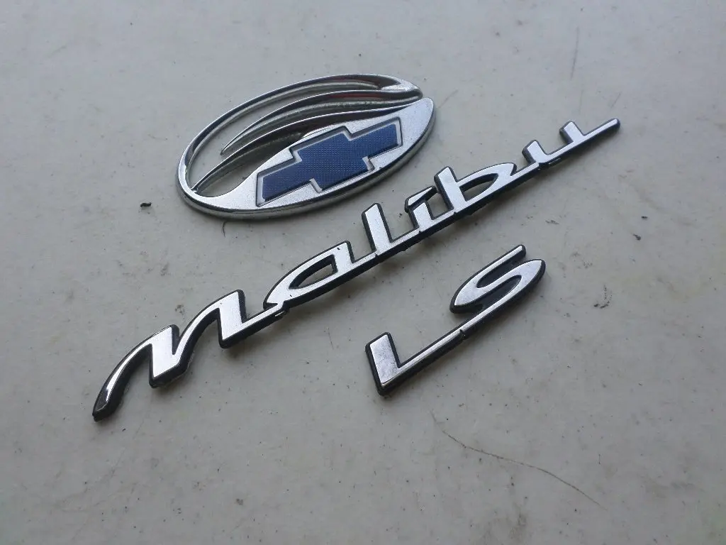 Trunk Chrome Malibu Emblem Nameplate new OEM Auto Parts and Vehicles Chevrolet Malibu Rear Deck