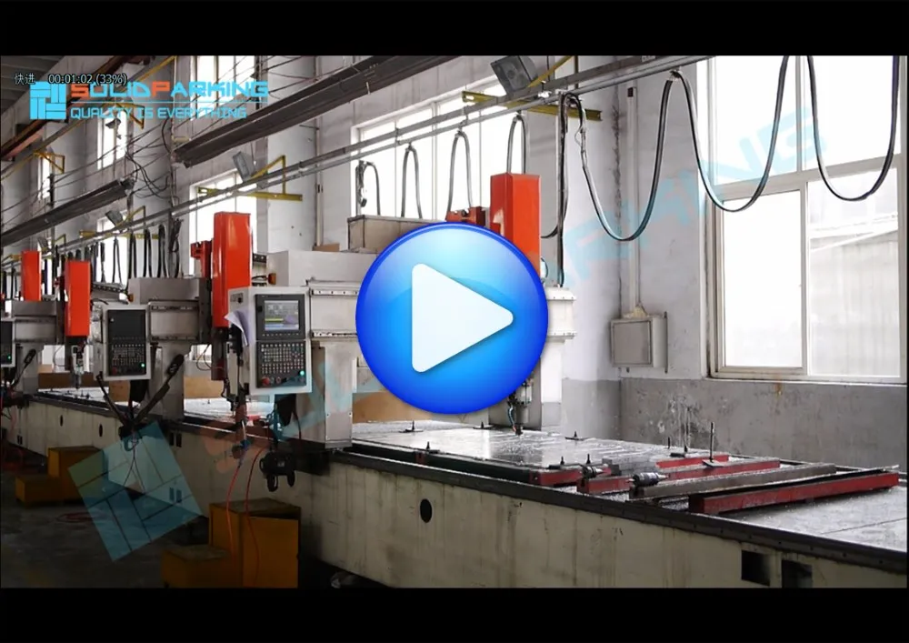 Parking washer Doubel stacker hydraulic underground car lift price