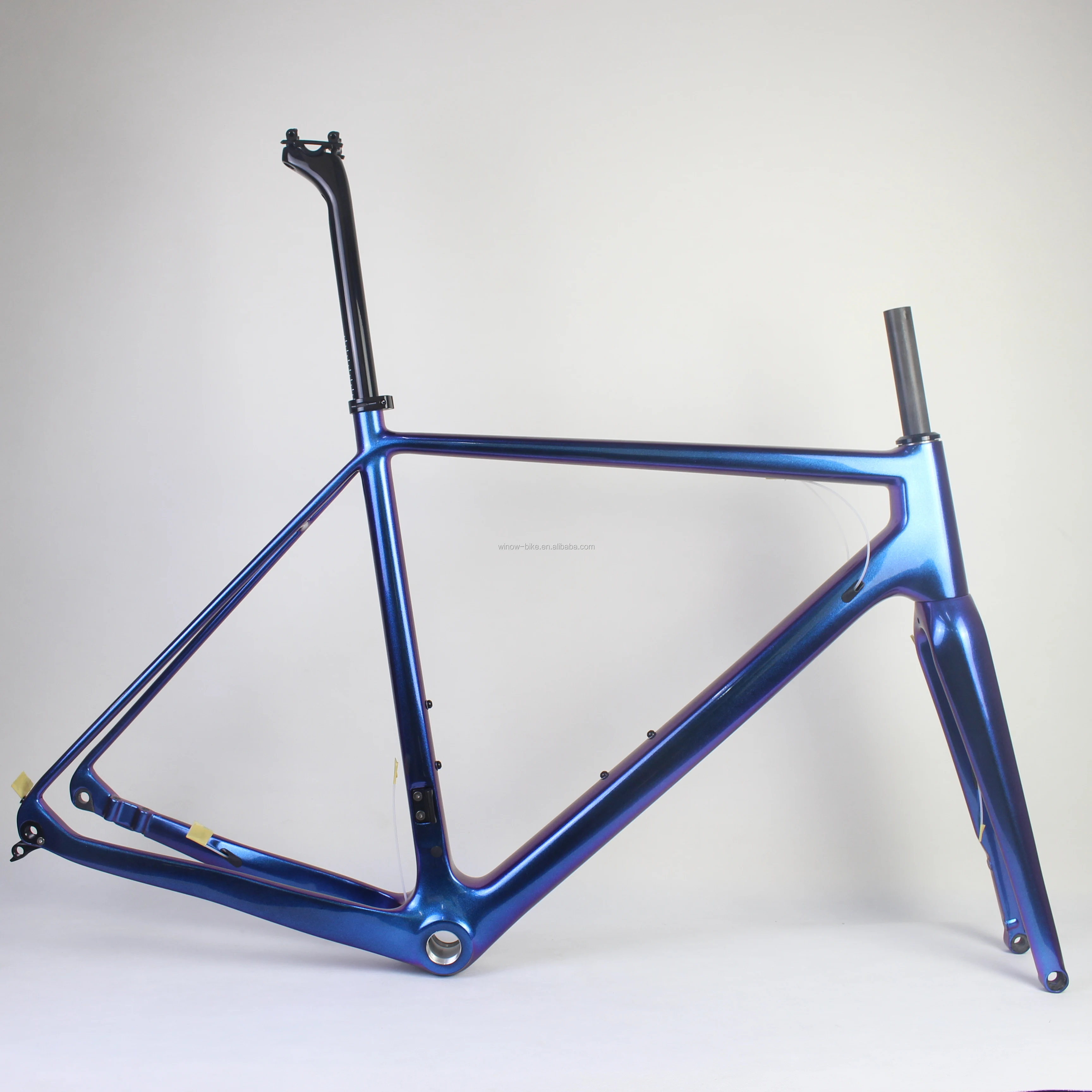 New Color Carbon Gravel Bike Frame Bike Frame Thru Axle 142*12 Disc ...