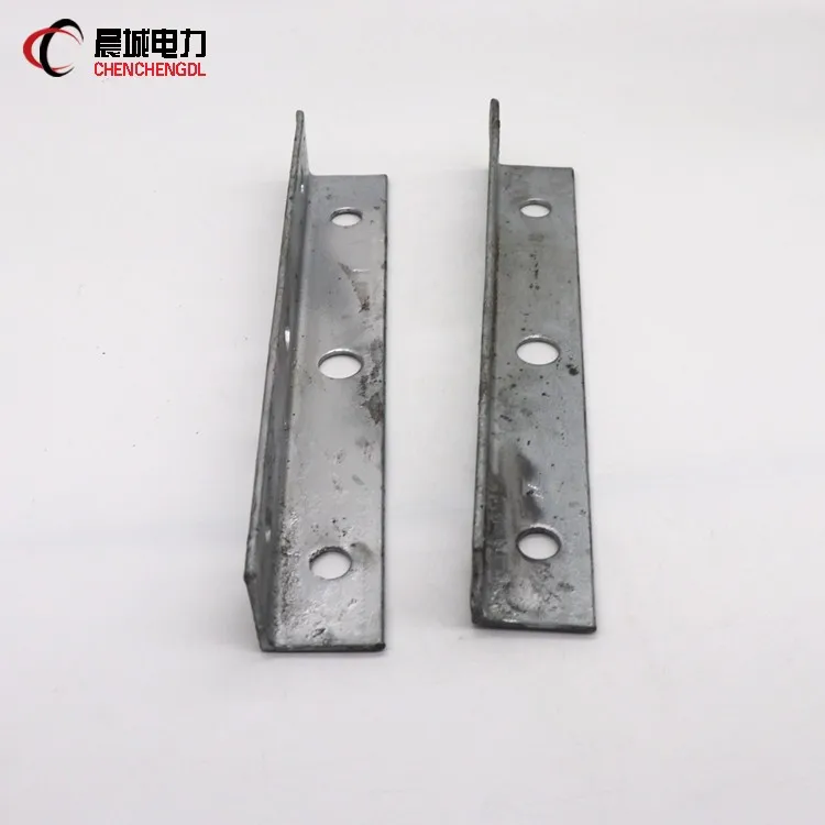 Galvanized Steel Cross Arm For Overhead Electrical Power Transmission ...