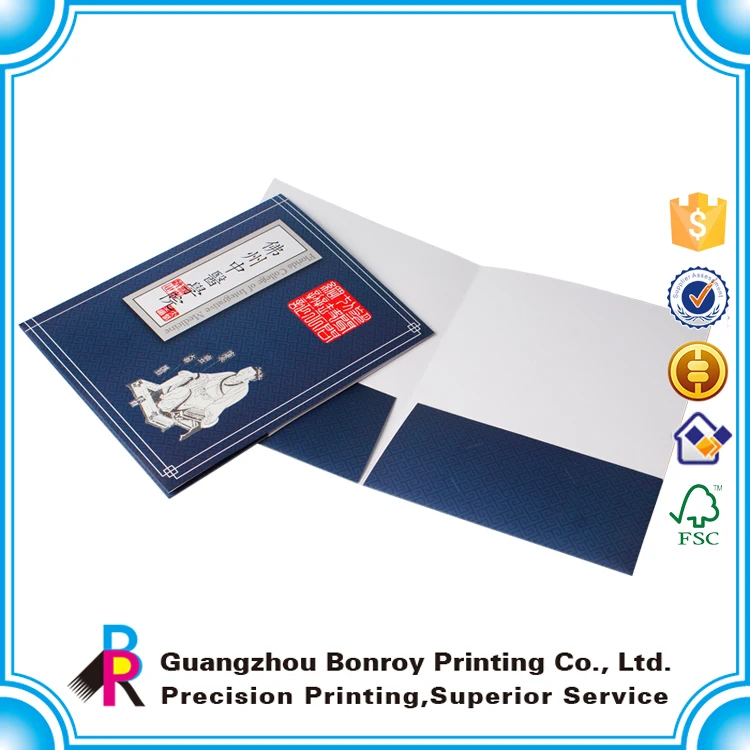 custom printed presentation folders custom printed presentation folders