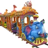 Boys and girls games attraction amusement train rides