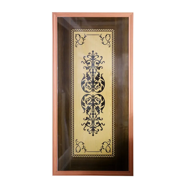 Mdf Pvc Self Adhesive Door Film Interior Solid Wooden Veneer Door