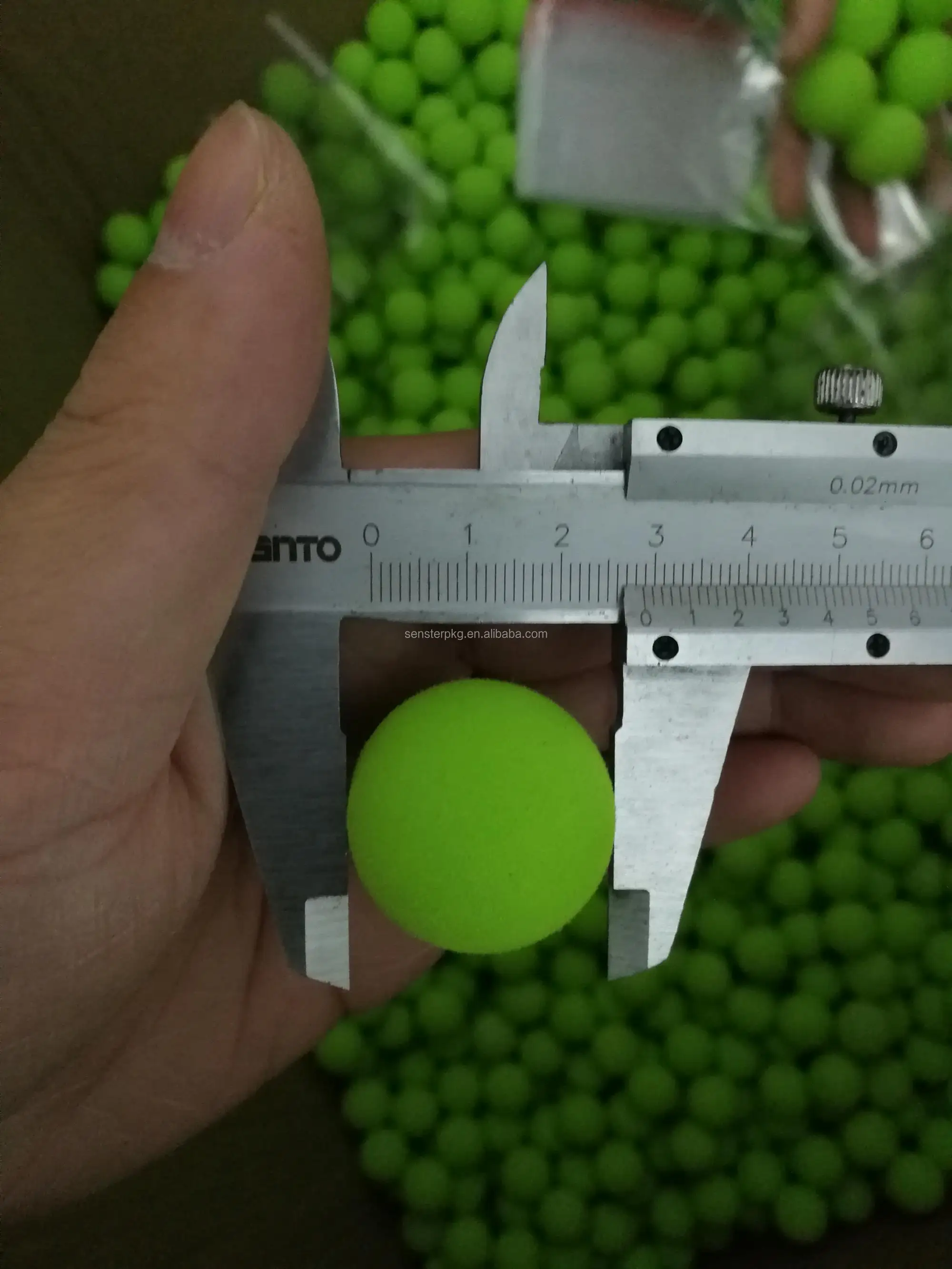 Colored Eva Soft Foam Balls Small Foam Balls Eva Toy Gun Foam Ball