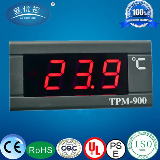 Small Size Tpm900 Thermometer Panel Table Digital Pool Thermometer