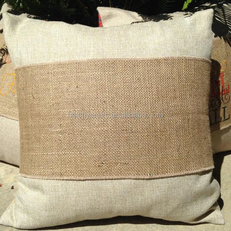 burlap pillows wholesale