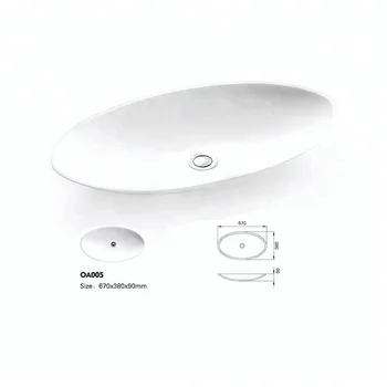 Acrylic Solid Surface Countertop Wash Basin Price In Bangladesh