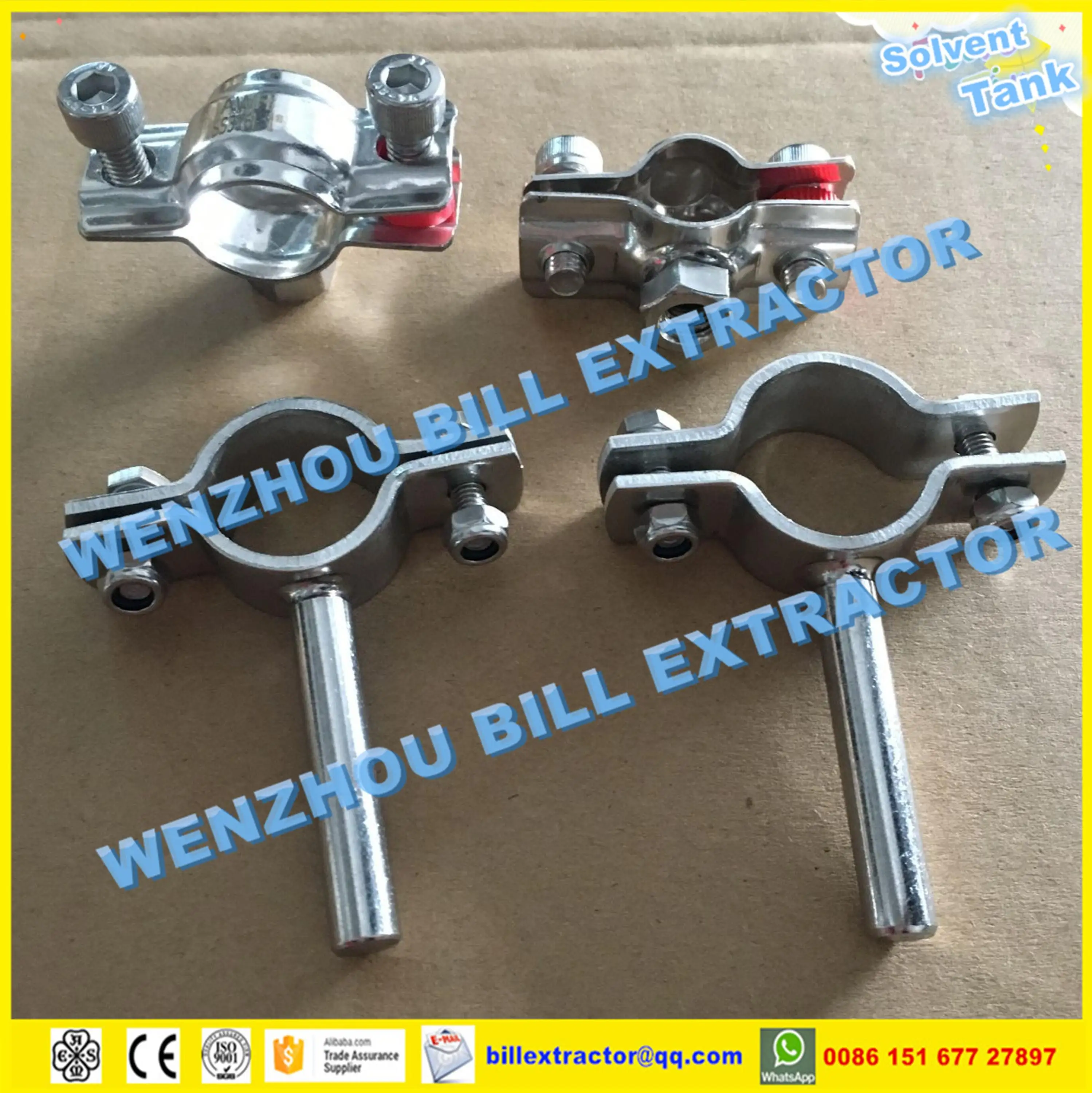 Stainless Steel 6inch Pipe Hanger Clamp With Npt Threaded Connect Buy