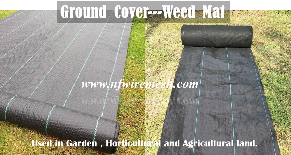 Eco-friendly Polypropylene Woven Garden Weed Control/guard Mulch Sheet ...