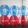 clear with colors inflatable bumper balls, PaoPao football bubbles. P1016