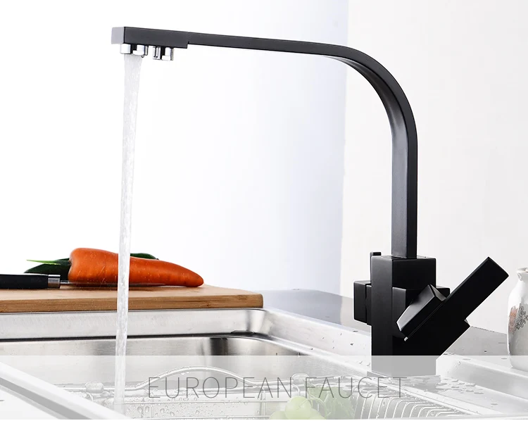 3 Way Water Filter Kitchen Faucets