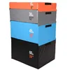 Plyometric Commercial Grade Foam Soft Vauting Plyo Box 6'',12'',18'' Made of Heavy Duty Vinyl Cover
