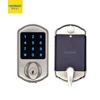New release standalone touch screen digital keypad rfid card smart lock for home hotel gate