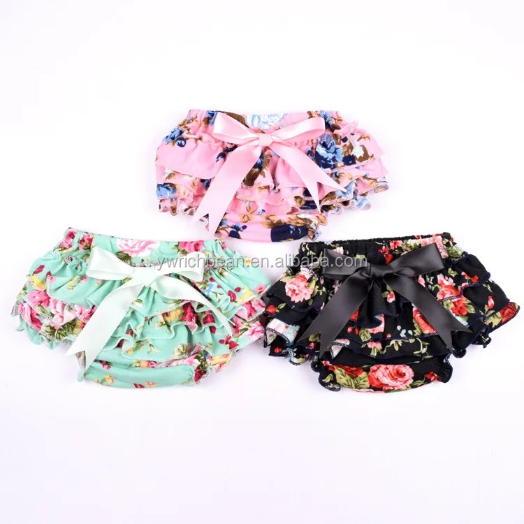 New Baby Floral Cotton Baby Girls Underwear Cute Panties Children